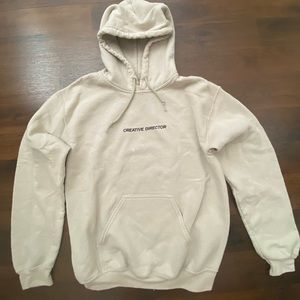 Creative director tan hoodie by ripple junction